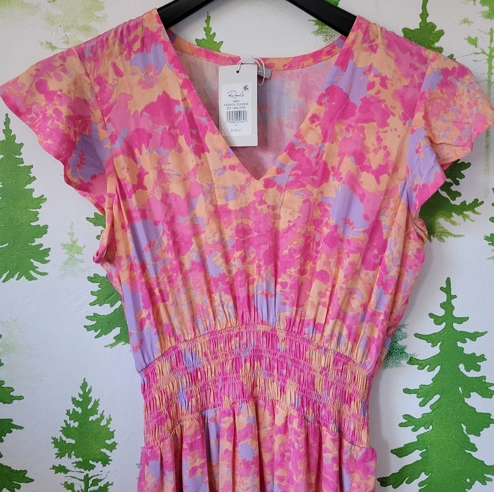 Rails Floral Mini Dress. - Picture 3 of 9